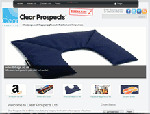 Tablet Screenshot of clearprospects.com